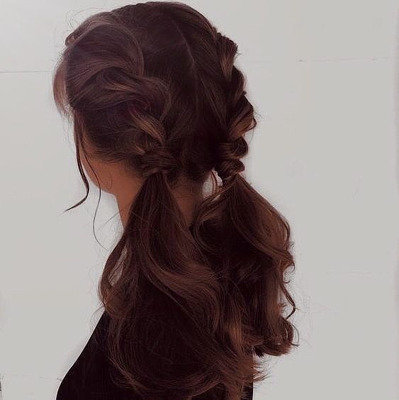 pigtail hairstyles brown pigtail hairstyle