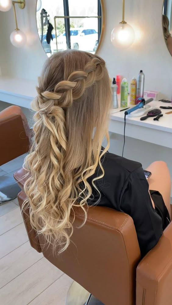  dutch braid hairstyle 