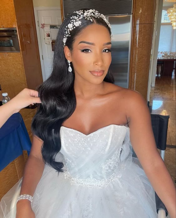 black bridal hairstyles chic wedding hair for black women