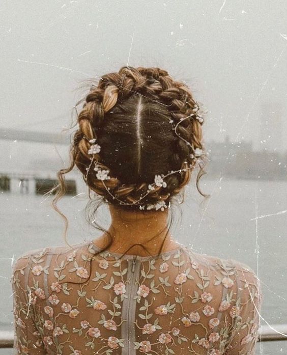 bride hairstyles whimsical crown braid