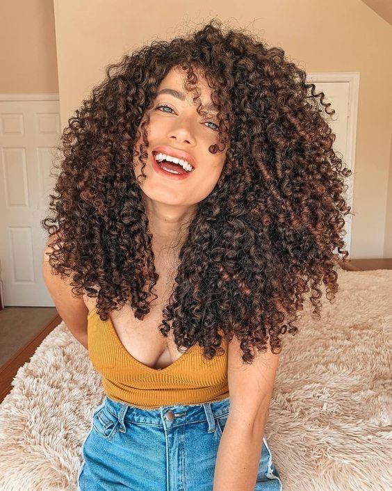 3b hairstyles brown curly hair