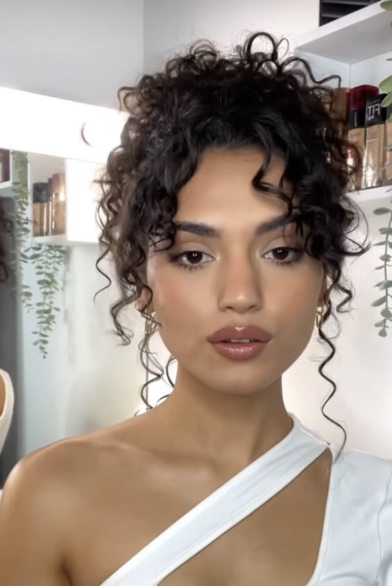 curly updo hairstyles curly hairstyle