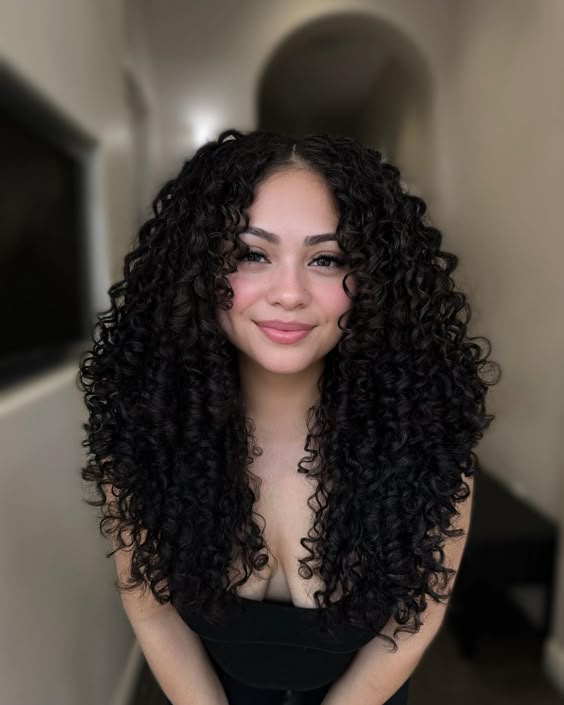 3b hairstyles black long curly hair