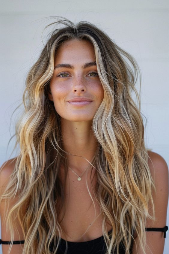 summer hair color ideas california blonde hair idea