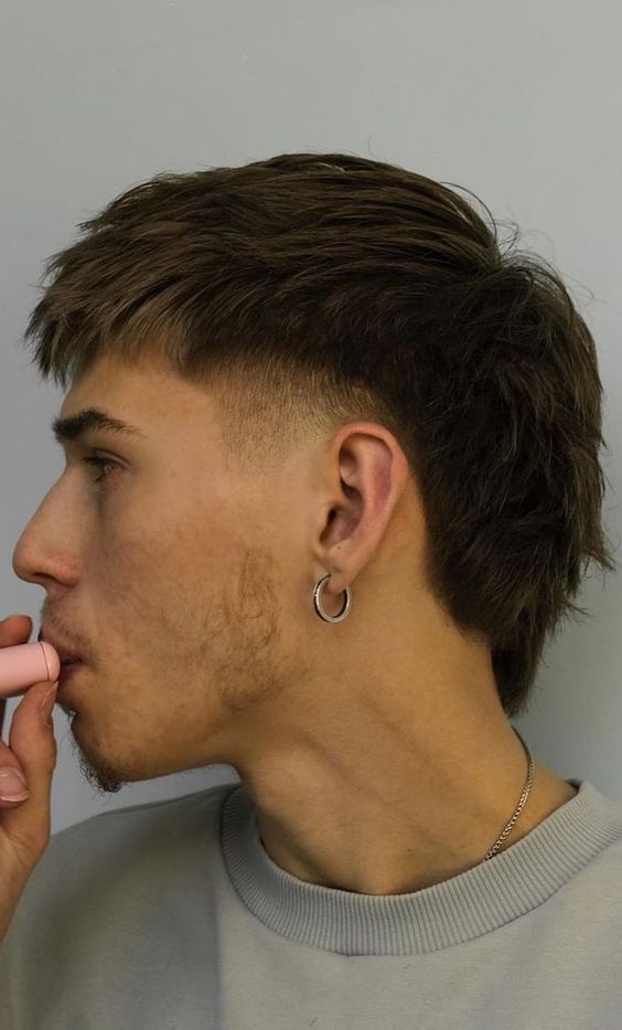 modern mullet haircuts mullet fade haircut