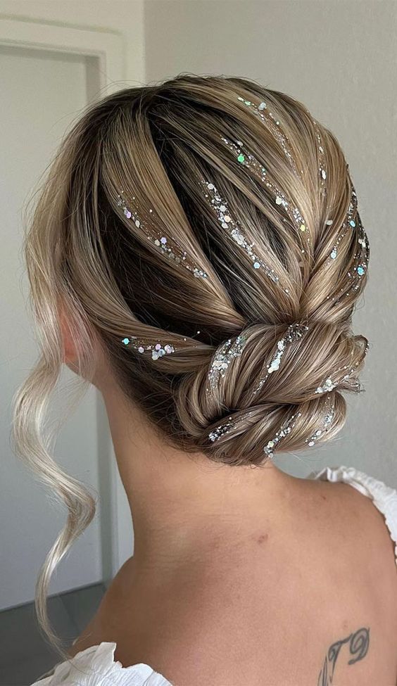 bride hairstyles sparkling bridal hair