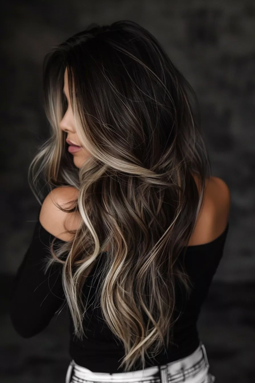 dark hair 