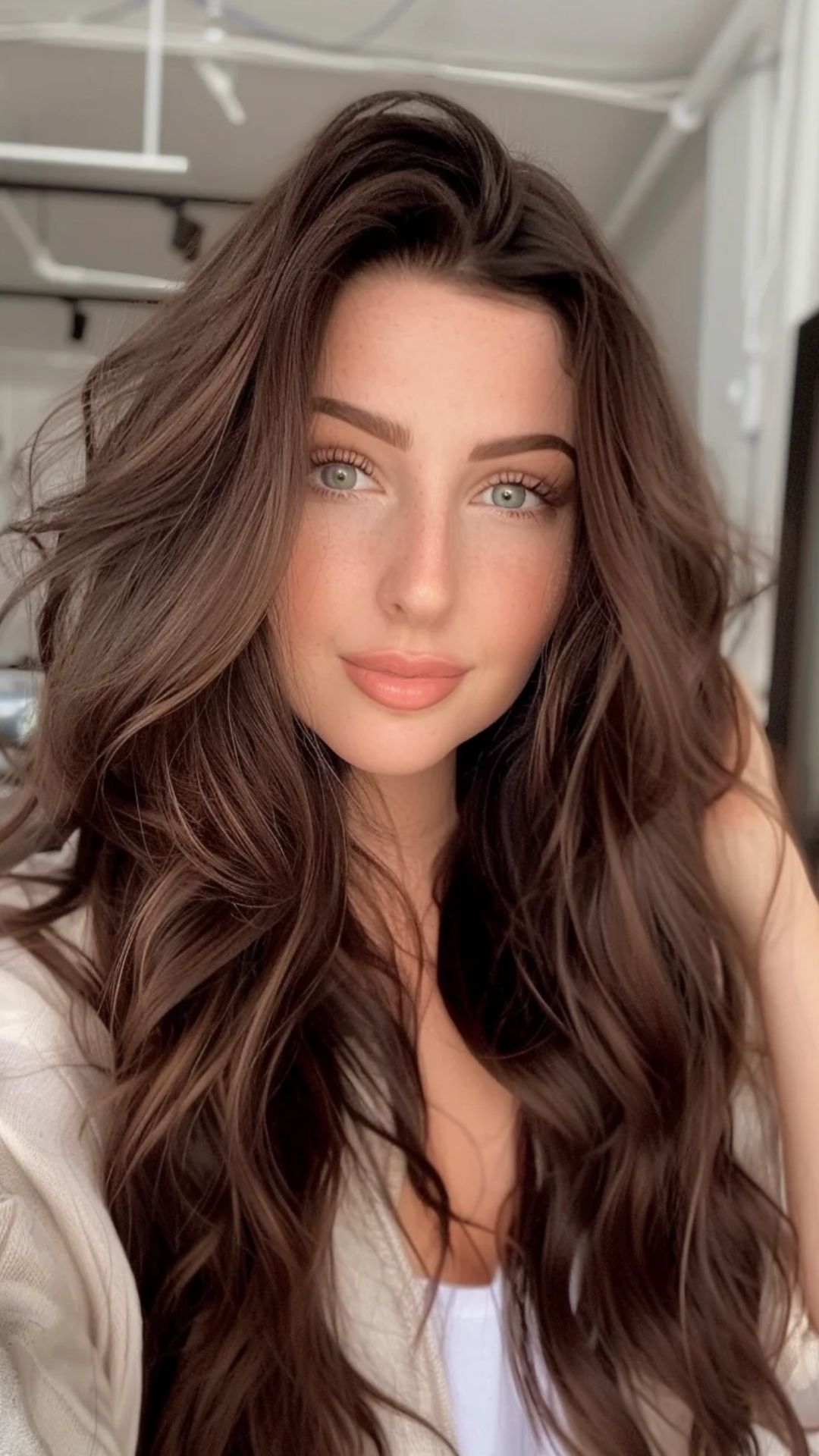 brown hair 