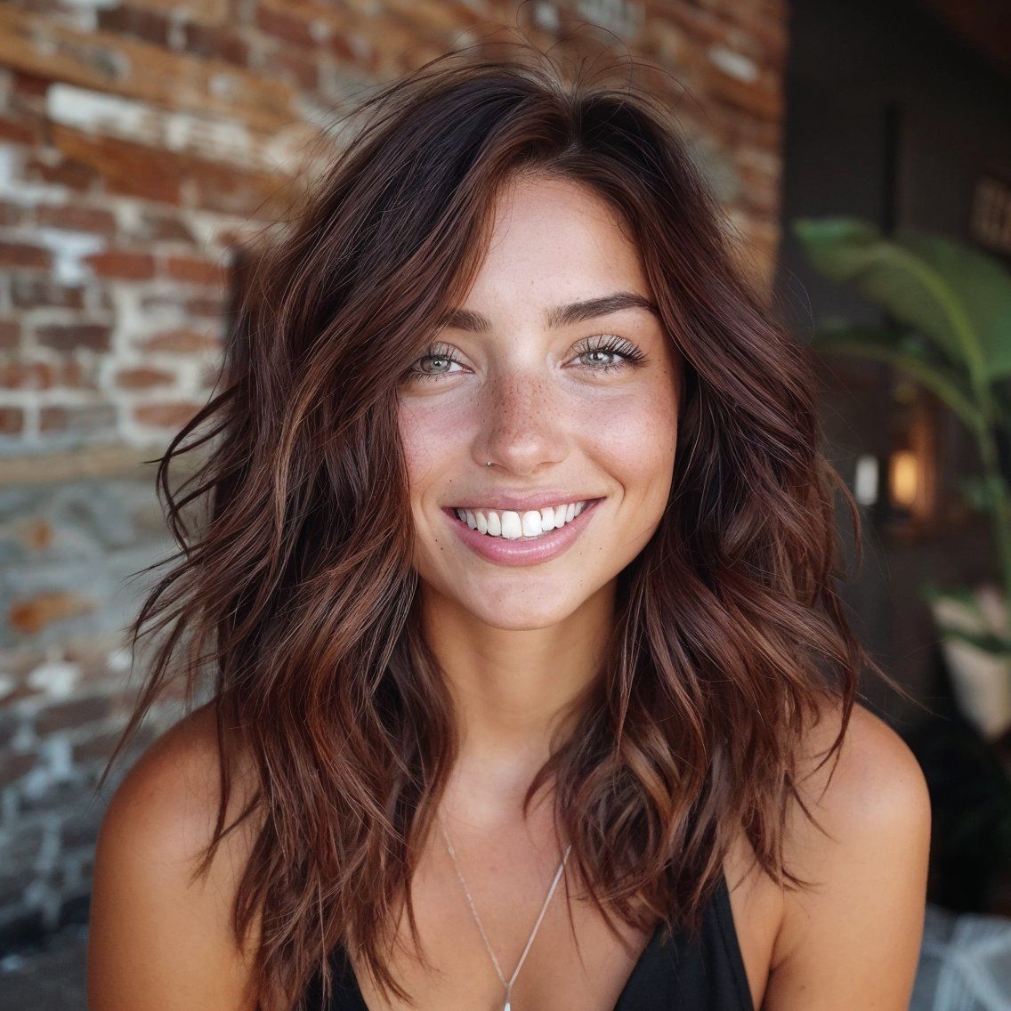 brown hair 