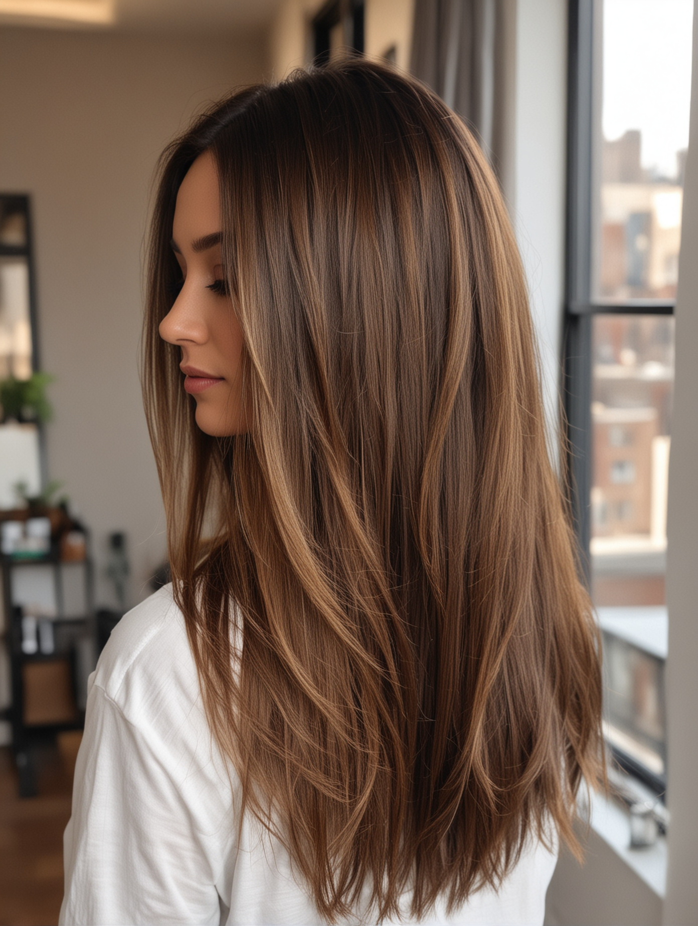 brown hair 