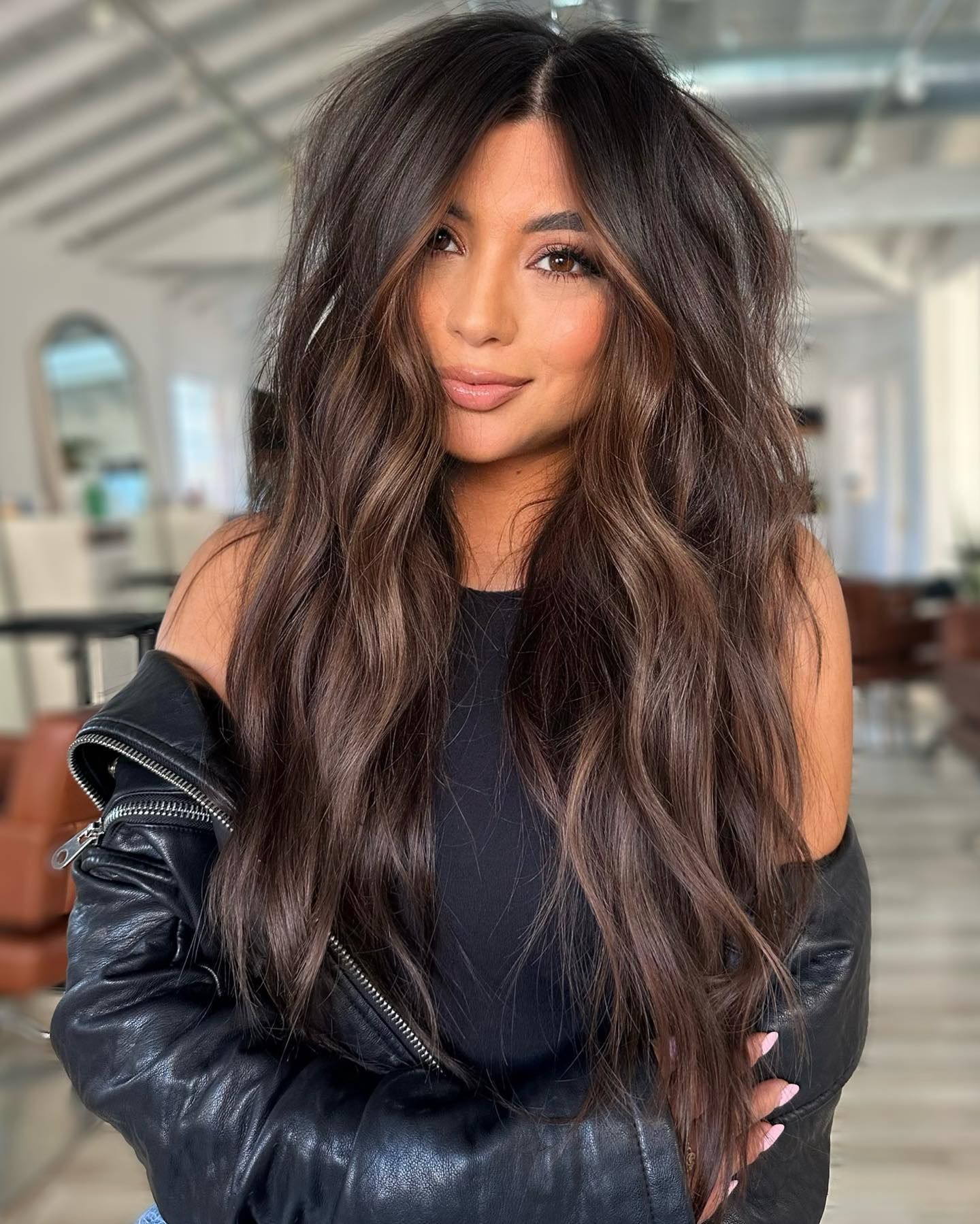 brown hair 