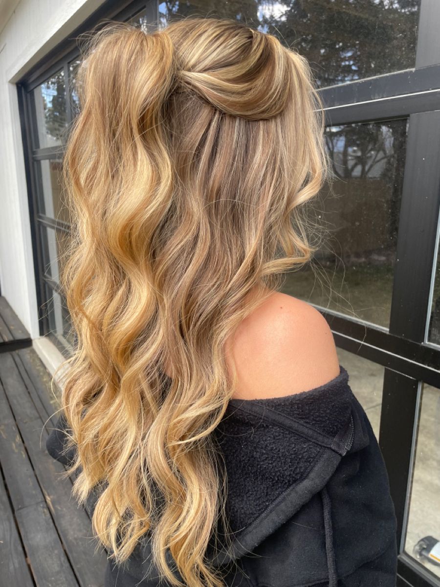 volume hairstyles soft curly hair
